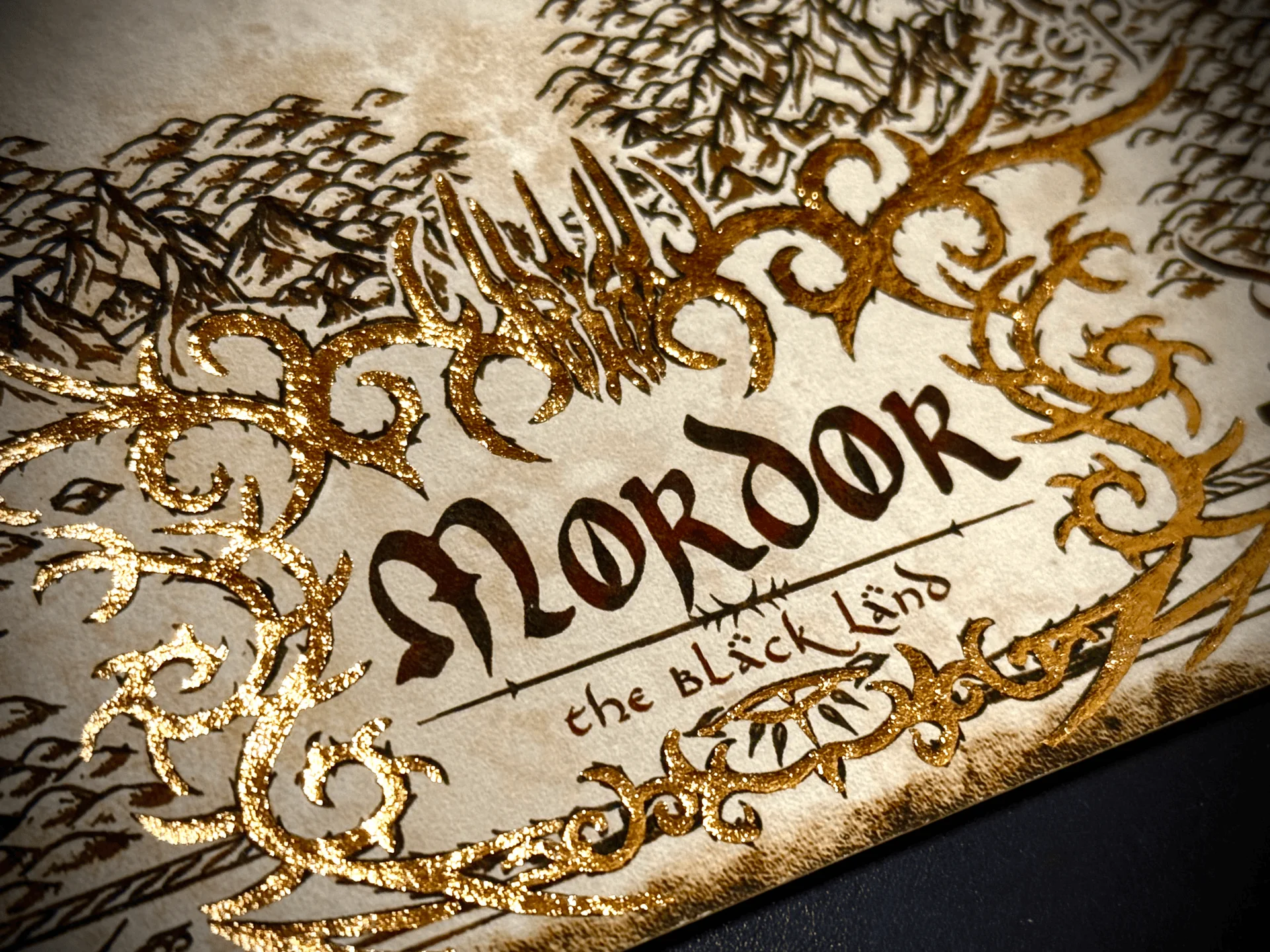 Carte artisanale du Mordor - 2025 - Image 10