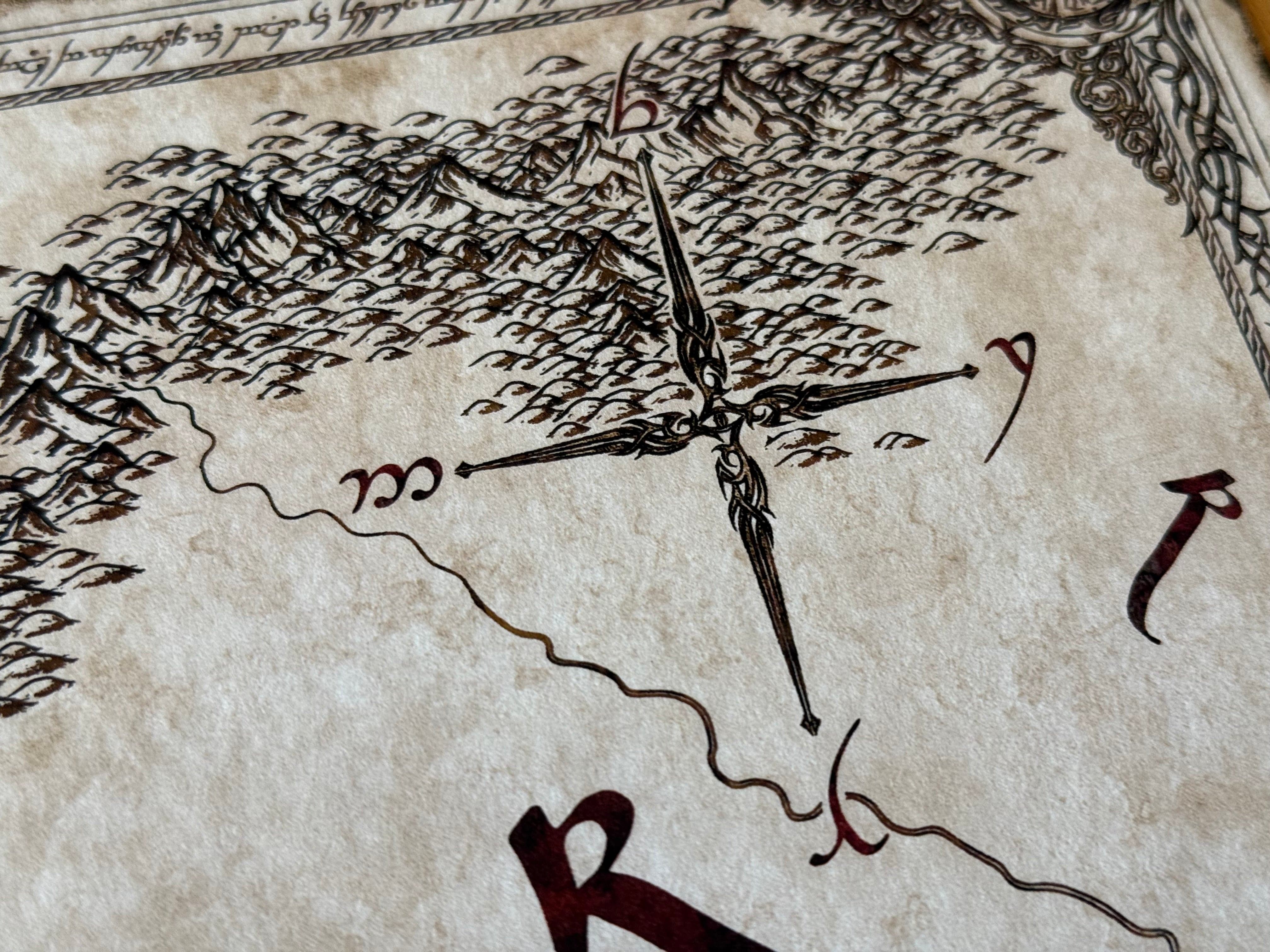 Carte artisanale du Mordor - 2025 - Image 7
