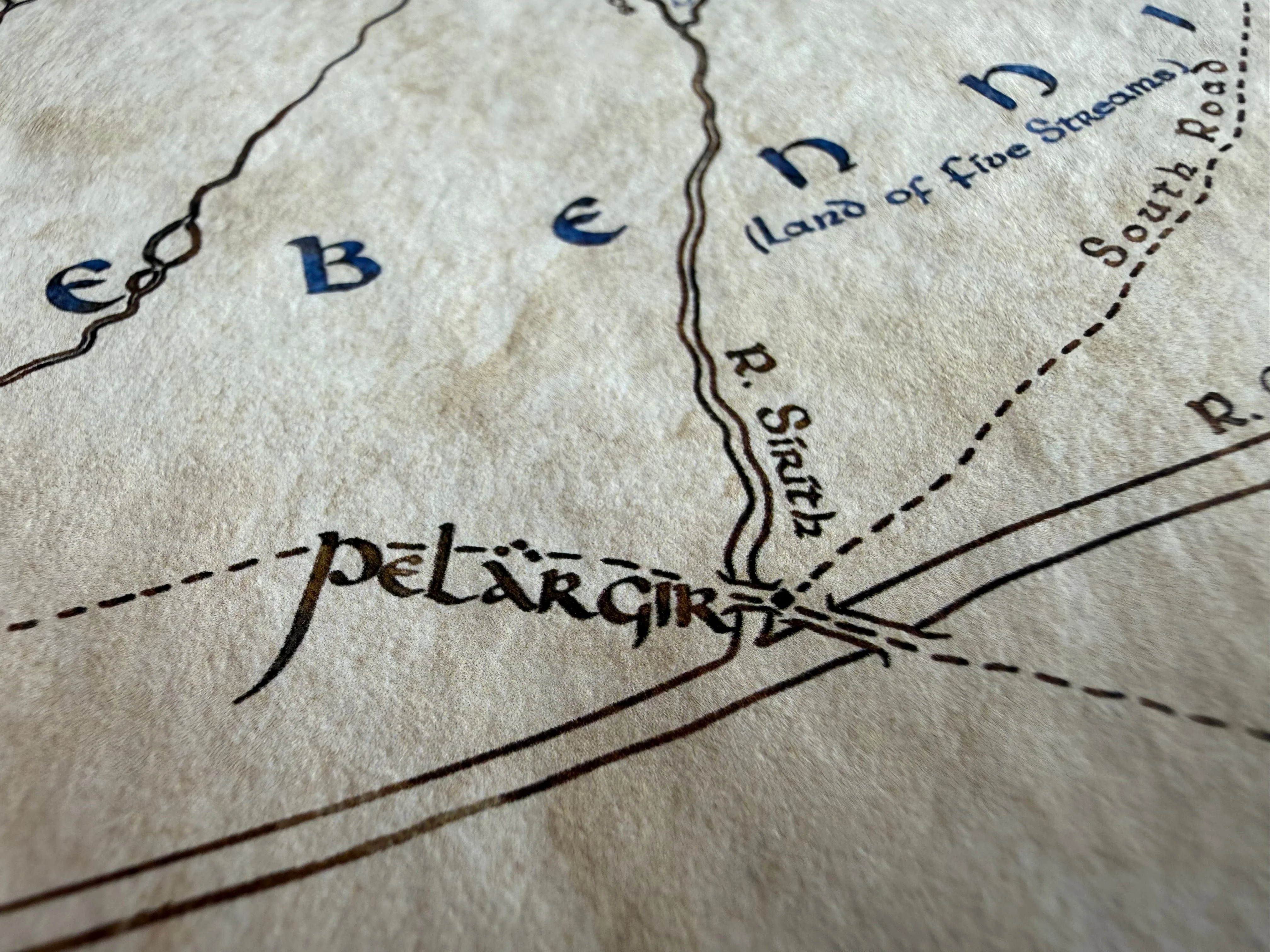 Carte artisanale du Gondor - 2025 - Image 6