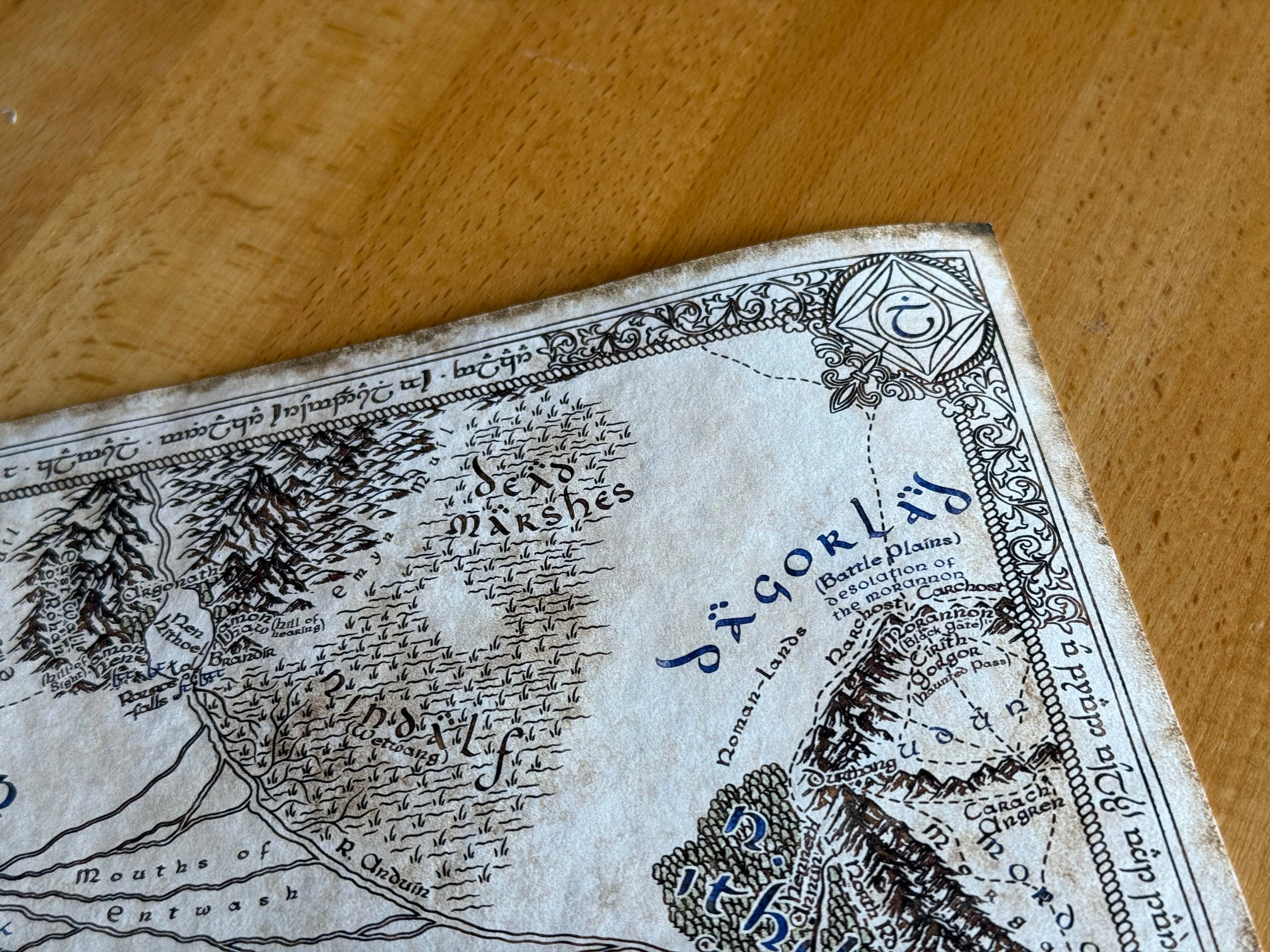 Carte artisanale du Gondor - 2025 - Image 8