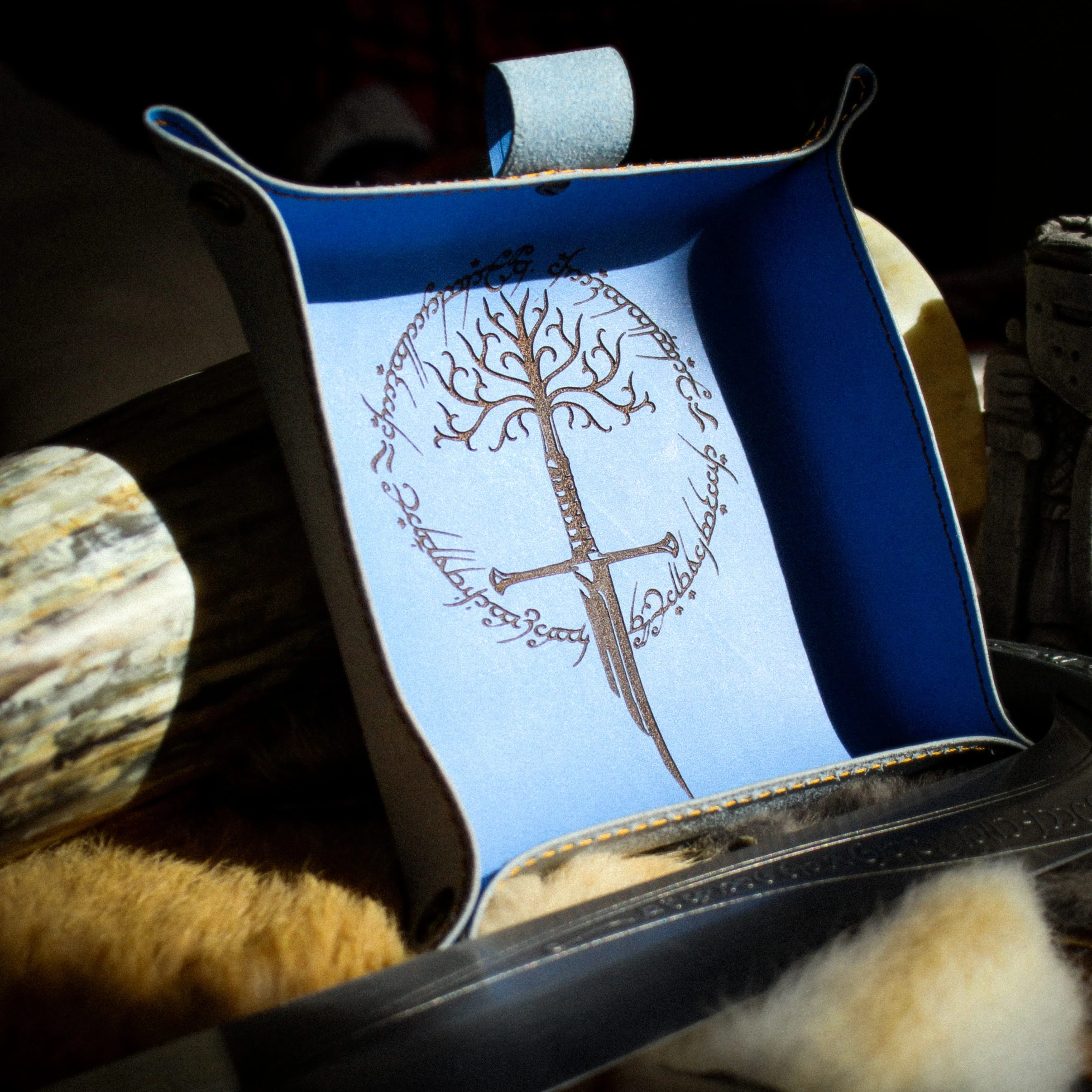 Plateau de dés artisanal Aragorn - Image 2