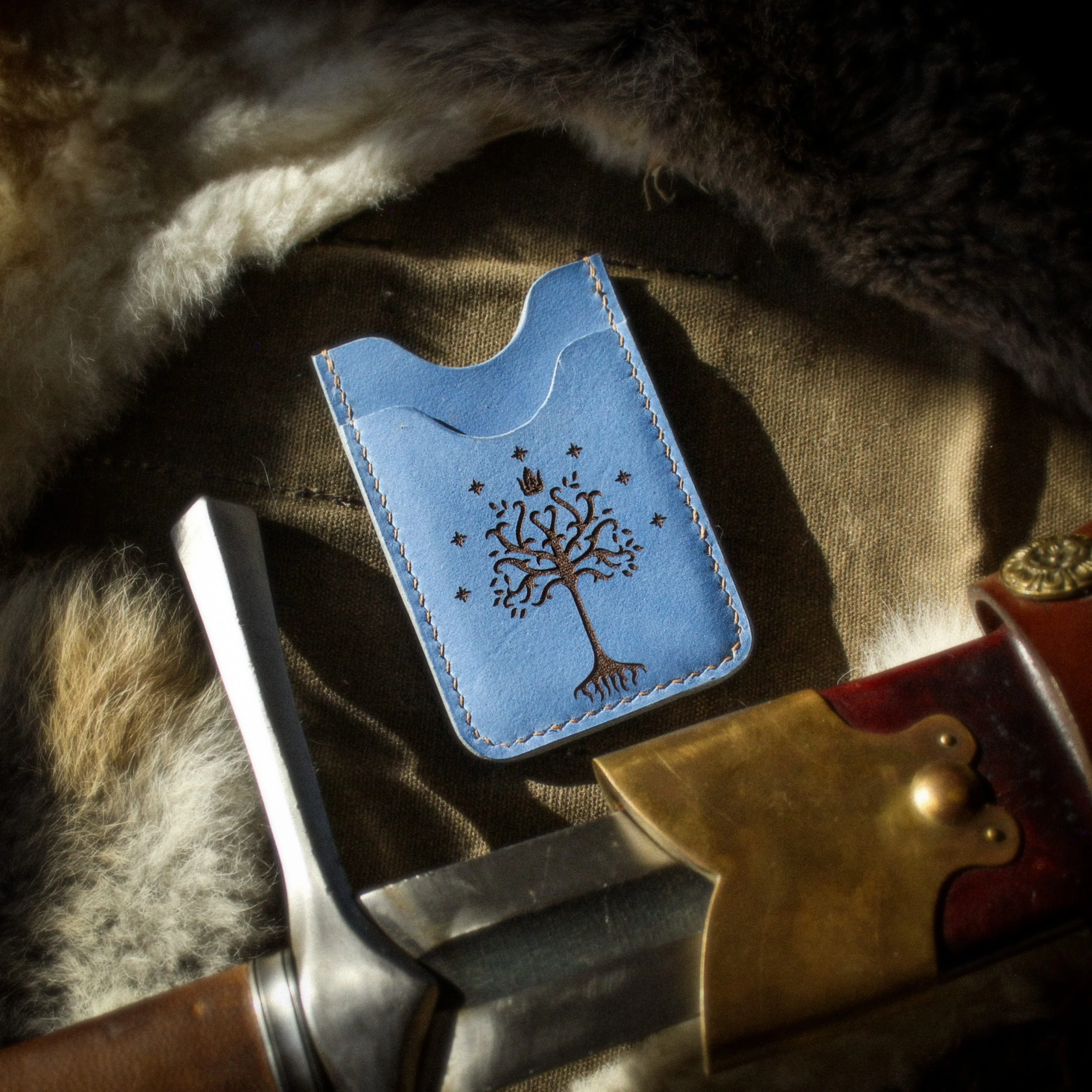 Porte-cartes artisanal Gondor