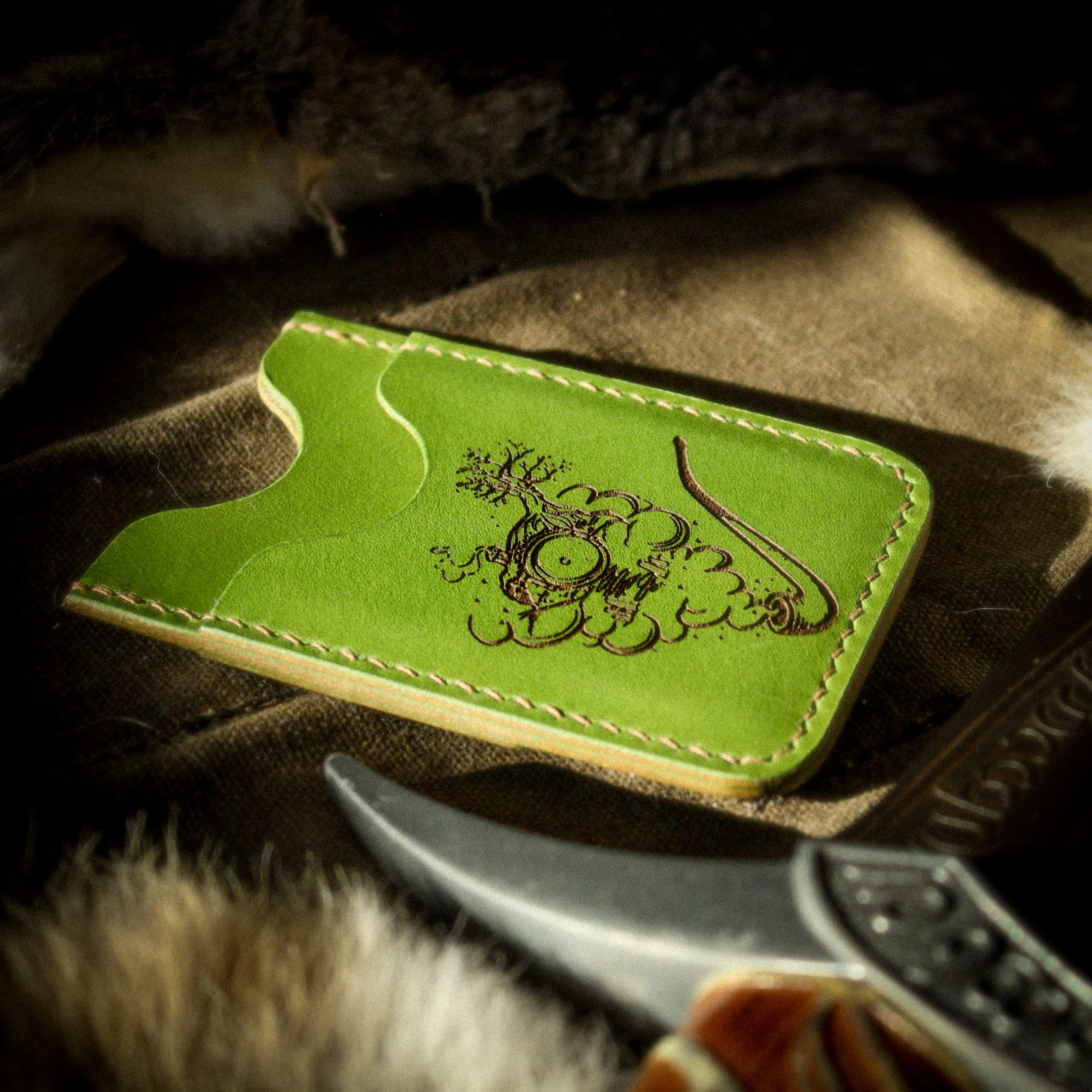 Porte-cartes artisanal Hobbiton - Image 3