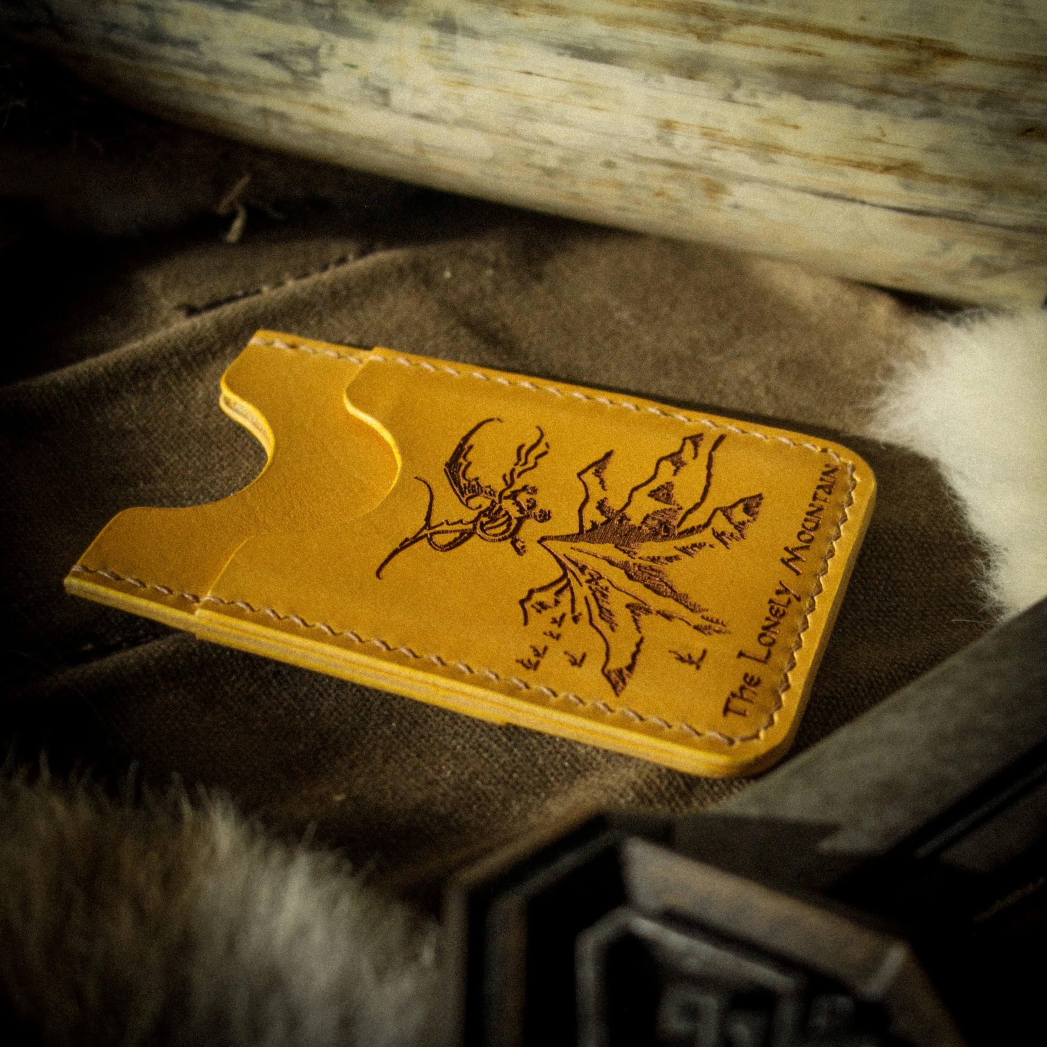 Porte-cartes artisanal Lonely Mountain - Image 3